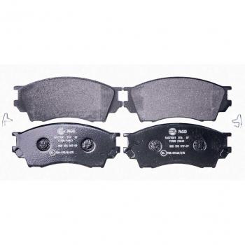 HELLA 8DB 355 017-091 Brake Pad Set, disc brake - T3100