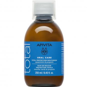 Apivita Total Protection Natural Mouthwash with Spearmint & Propolis 250ml