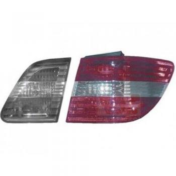 Piloto Trasero Completo Derecho con Intermitente Gris para Mercedes Clase B (W245) 2005-2011 - Van Wezel 3045926