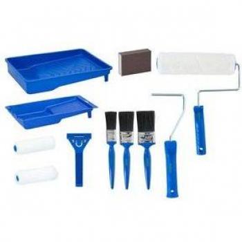 Set de Pintura Kinzo 12 Piezas Azul/Blanco