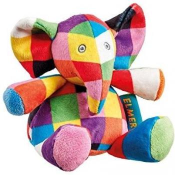 Elmer Ratlle/Zittende knuffel