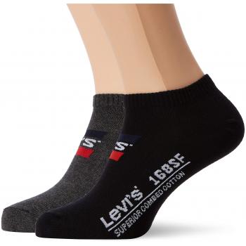 Levi's Levis 168sf Low Cut Sprtswr Logo 2p, Calcetines para Hombre, Multicolor