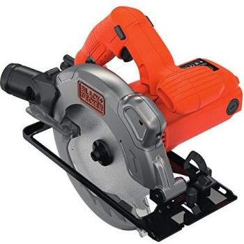 BLACK+DECKER CS1250LK-QS - Sierra circular con cable, 1250W