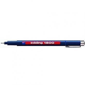 Rotulador de precisión Edding Profipen 1800, 0,5 mm, azul