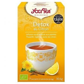 Yogi Tea Ayurveda - Detox AU Citron x17 Jaune
