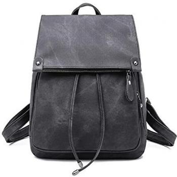 Wishliker Mochila Antirrobo Impermeable Bolsa para Mujer,Negro