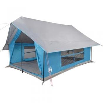 Tienda de campaña para 5 personas impermeable azul