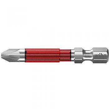 WIHA - CAJA DE 5 PUNTAS ATORNILLAR MANGO 1/4'' TORSION UV ROJA WIHA PZ 49mm PUNTA ATORNILL PZ1