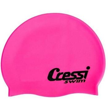 Gorro de natación Cressi silicona infantil rosa