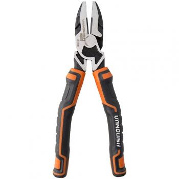 Alicate Universal Vanquish 175 mm - Alicate de acero al carbono, mango ergonómico, capacidad de corte y agarre, longitud de 175 mm