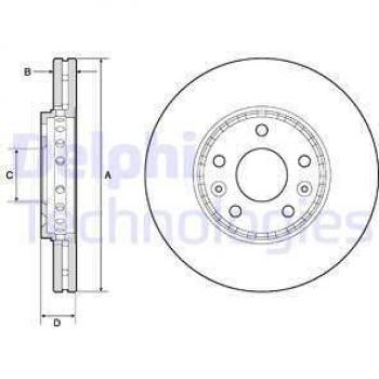 Disco de freno DELPHI BG4815C