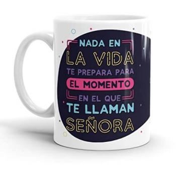 Taza Original Resistente al Microondas y Lavavajillas - Nada en la Vida Te Prepara - Puterful