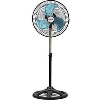 AVANT - Ventilador de Pie Industrial. 45W y 30Cm. Oscilante, Movimiento Giratorio con 3 velocidades. Altura Regulable. Rejilla de Nido de Abeja. Varios tamaños y potencias.