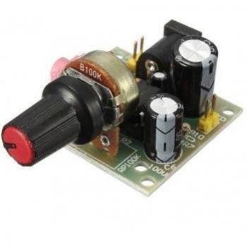 Bheema LM386 Módulo amplificador de señal, CC, de 3 V a 12 V