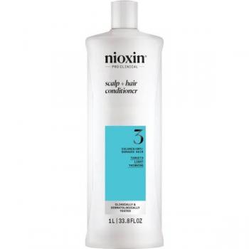 Nioxin System 3 Scalp + Hair Conditioner for Colour-Treated Thinning Hair 1000 ml
