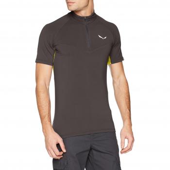 SALEWA agner Climb 2 Dry M S/S Hz té Camisetas, Hombre, AGNER Climb 2 Dry M S/S HZ tee, Magnet/5730