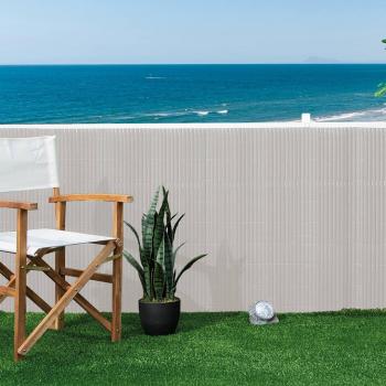Cañizo PVC Doble Cara 20 mm Blanco