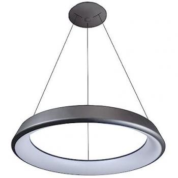 Lámpara Colgante Lizer LED 36W Plata - Ahorro de Energía 2192Lm 3000K
