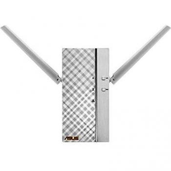 ASUS RP-AC66 - Repetidor Inalámbrico Dual-Band AC1750, 1300 Mbit/s, Punto de Acceso con Puerto RJ45 BaseT para LAN, 64 MB RAM, Color Blanco