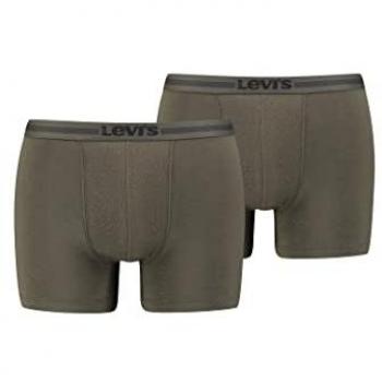 Bóxer Levi's Tencel Básico Verde Caqui (2 Unidades) - S