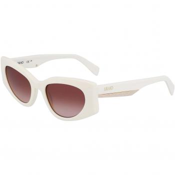 Liu Jo LJ792S Col. 101 Women's Square Sunglasses White Size 52