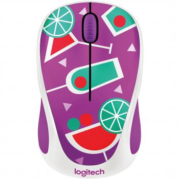 Logitech M238 - Ratón inalambrico, diseño cocktail