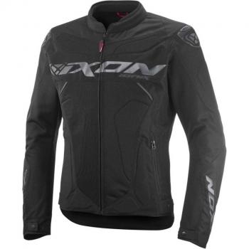 Ixon Chaqueta de Moto Ionix Negra - Chaqueta textil de moto, color negro, talla S