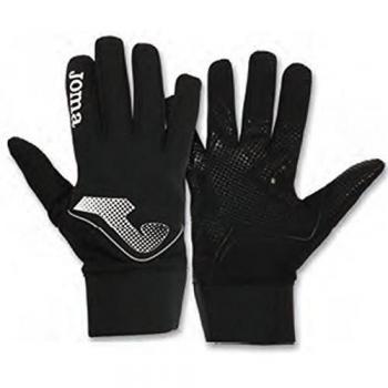 Joma Winter Football Gloves Black Size 8 (Silicone)