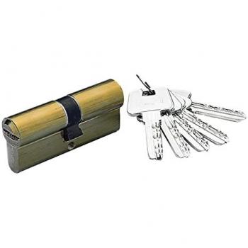 Cilindro de Seguridad Yale HS-6 35x45/r15,0 Latonado