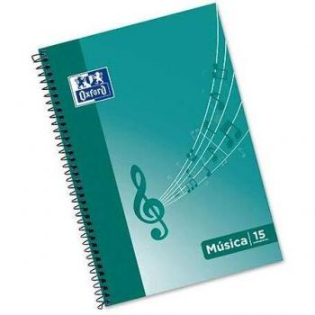 Oxford 713357 - Libreta de música, 20 hojas