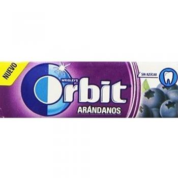 Orbit - Chicle con sabor a arándanos - - 10 chicles