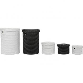 Juego de Cestas Polipropileno DKD Home Decor