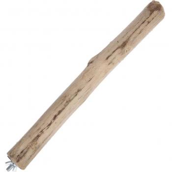 Percha de madera natural TIAKI - Talla L: 4 - 6 x 40 cm (Diám x L)