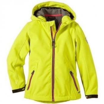Killtec Soft Shell Jacke mit Kapuze Peninsula JR - Soft shell para niño, color verde, talla 16 años