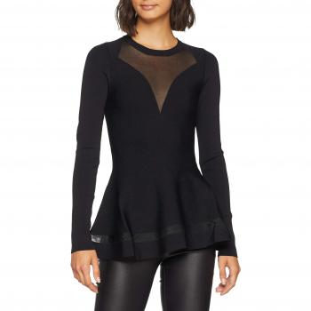 GUESS Becca, Jersey para Mujer, Negro