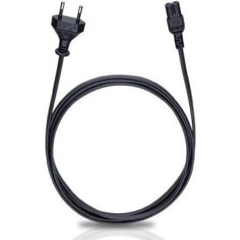 Oehlbach D1C17046 - Cable de alimentación, 1.5 m, color negro