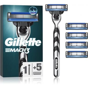 Gillette Mach3 Razor with 5 Replacement Heads