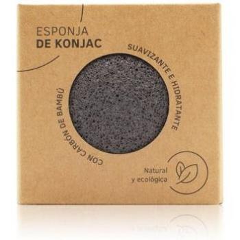 Esponja de Konjac con Carbón de Bambú 1ud