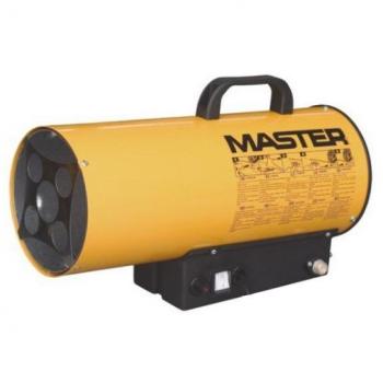 Calentador de gas MASTER BLP16M 16kW, portátil, con encendido piezoeléctrico, regulador de temperatura y capacidad para calentar espacios de hasta 400 m³