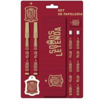 Set Papelería Selección Española 7 Piezas