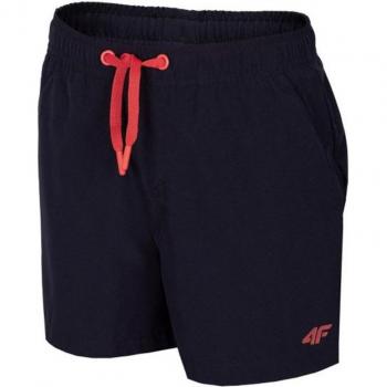 Pantalones Cortos Deportivos para Niños 4F JSKMT001 Azul oscuro