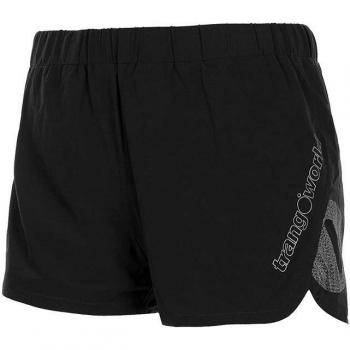 Trangoworld Navia Pant. Corto, Mujer, Negro, L