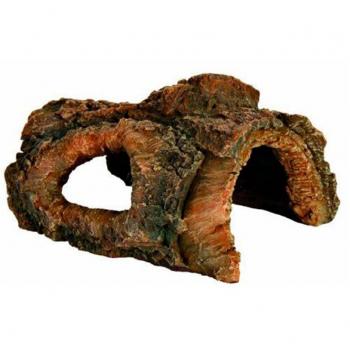 Trixie 15 cm Hollow Tree Bark Cave for Reptiles and Small Animals