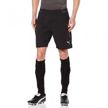 PUMA ftblNXT Pro Shorts Pantalones Cortos, Hombre, Black/Red Blast, M