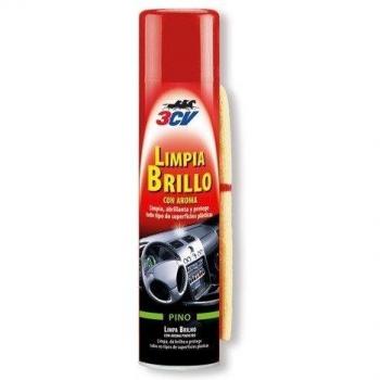 Limpia brillo 3cv aroma pino 520 ml. + gamuza