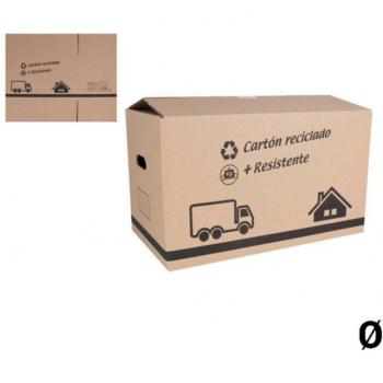 Caja Multiusos de Cartón Ecológico Confortime 82x50x50cm - Resistente, Práctica, Versátil, Duradera y Reciclable