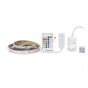 Perel Tira LED RGB Smart WiFi 5m 12V con Blanco Frío y Blanco Cálido