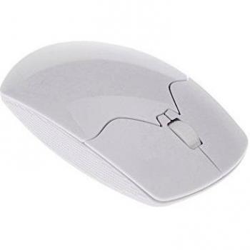 KKmoon 2.4GHz Mini Ultrafino Gaming Ratón de 3 Botones Óptico Inalámbrico con Receptor de USB para Ordenador Portátil