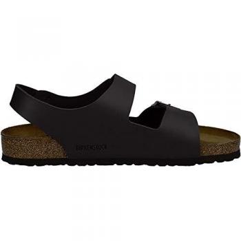 Birkenstock Milano Black Birko-Flor Unisex Ankle Strap Sandals