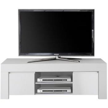 Mueble de TV con 2 puertas L138 cm - Firenze, fabricación italiana, de madera y paneles de partículas, dimensiones 138 x 44 x 42 cm